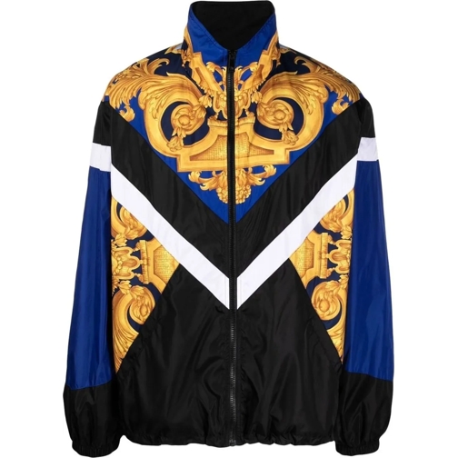 Versace Vestes en duvet Coats Blue blau