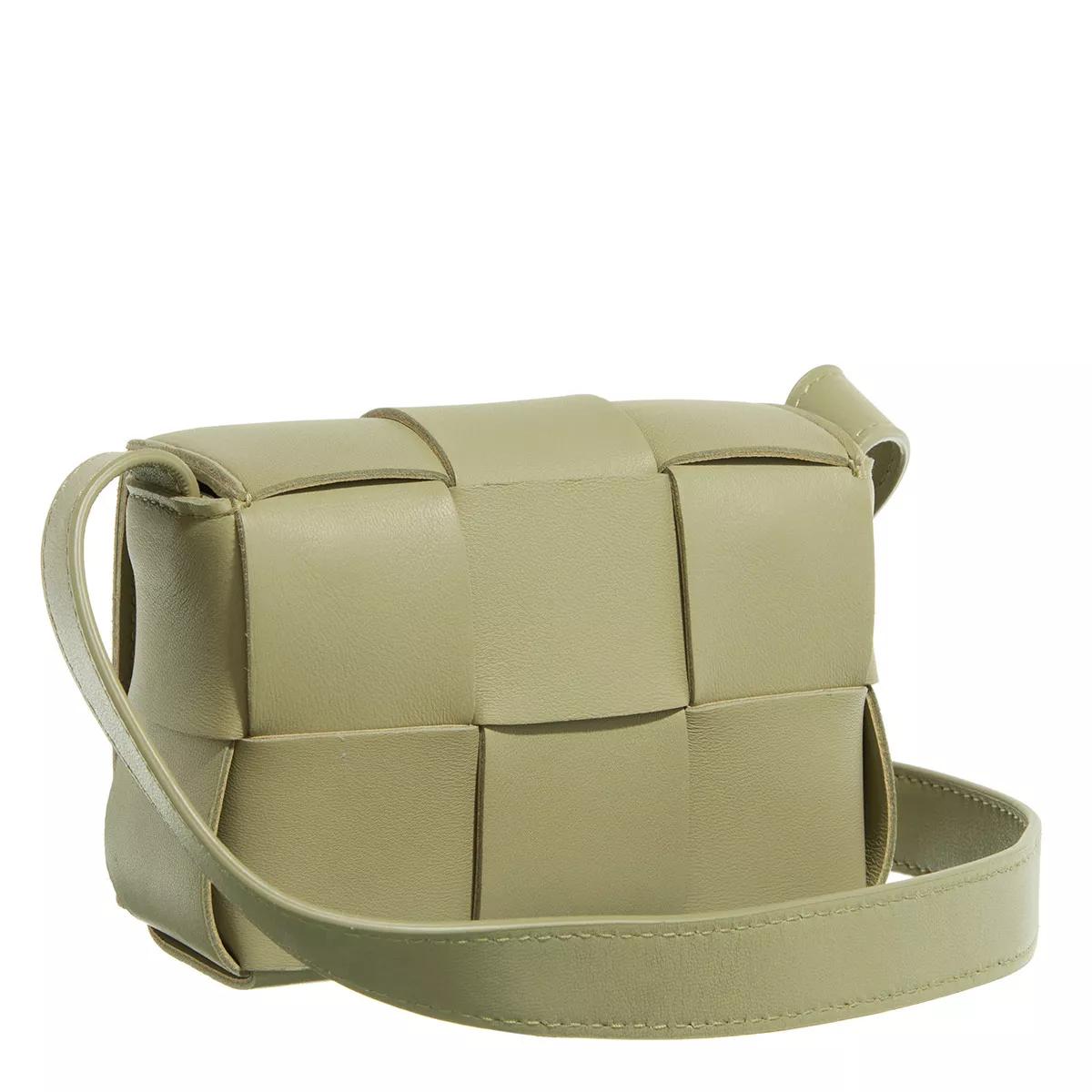 Bottega Veneta Crossbody bags Small Cassette in groen