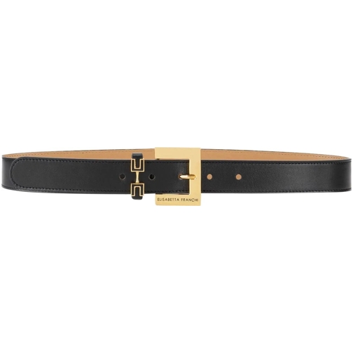 Elisabetta Franchi Ledergürtel Elisabetta Franchi Belts Black schwarz