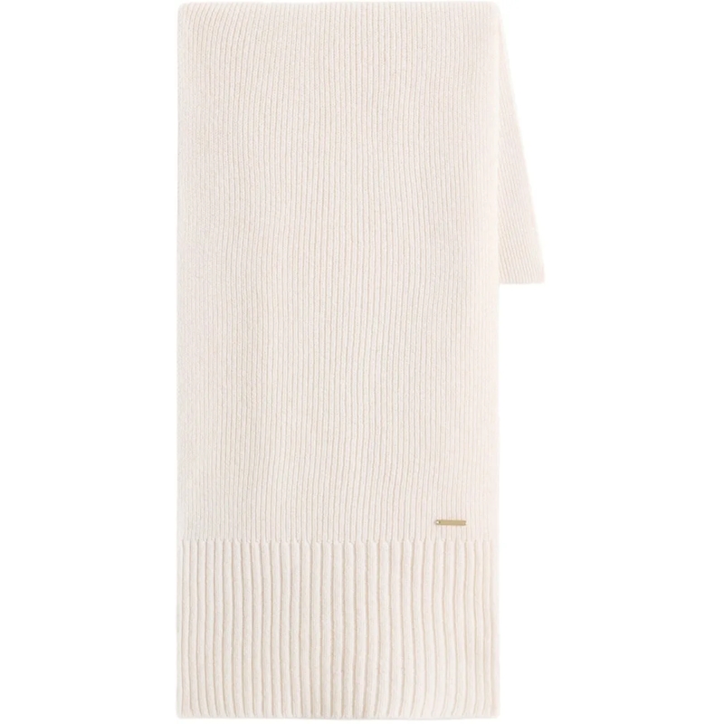 Woolrich Wollschal Pure Cash Scarf beige