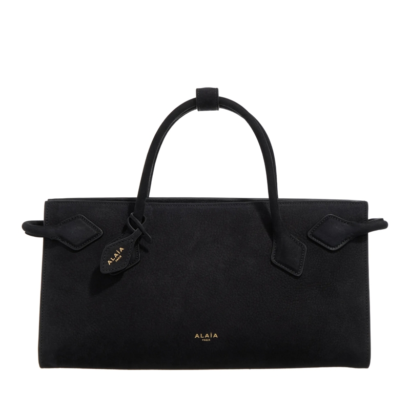 Alaia Satchel East West Tote Black