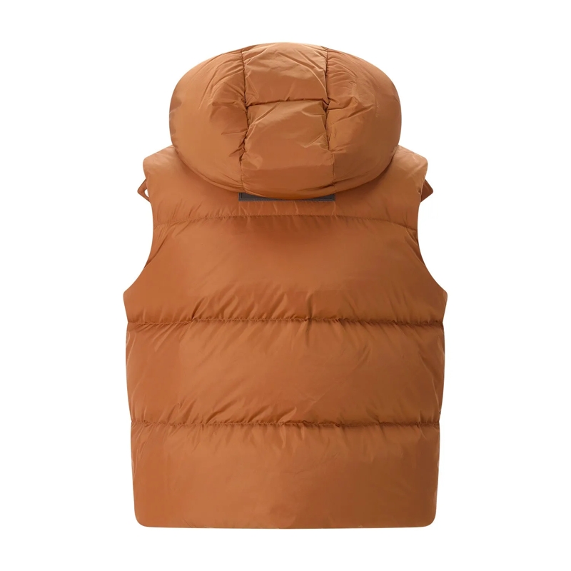 Dsquared2 Übergangsjacke Steppweste mit Daunen orange(Image 3)