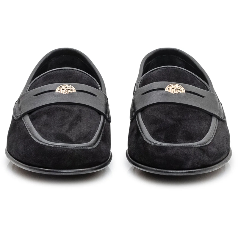 Dolce&Gabbana Loafer Pantofola con Fibbia schwarz(Image 2)