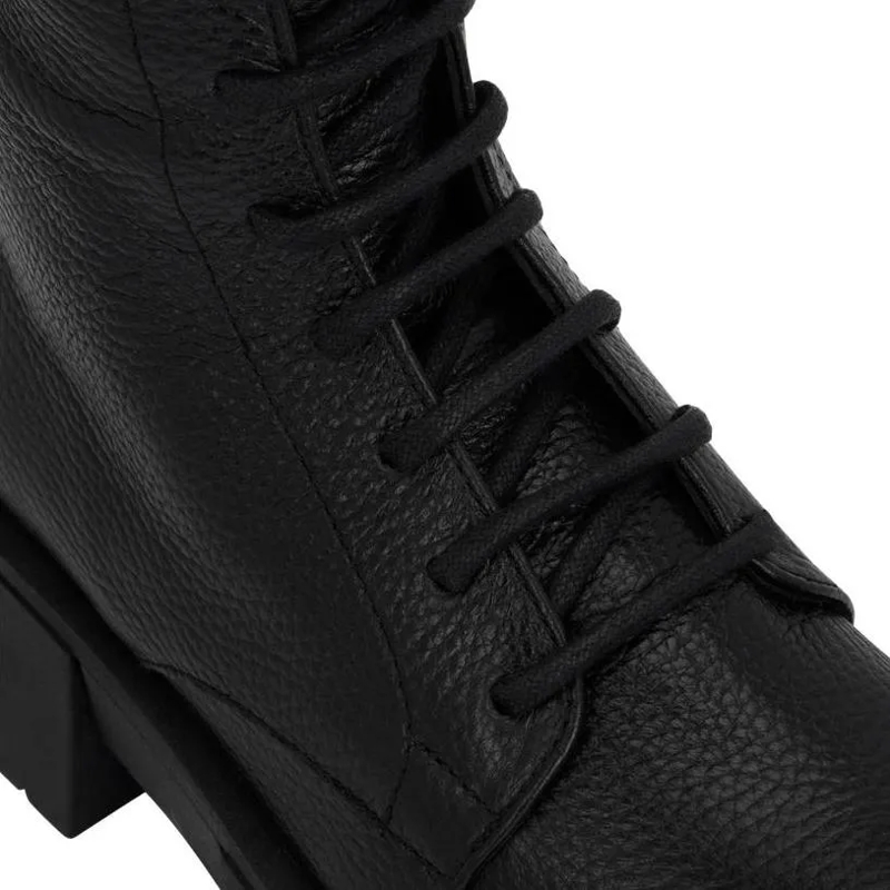 Philipp Plein Stiefeletten Stiefel Niedrig Flach Logo schwarz