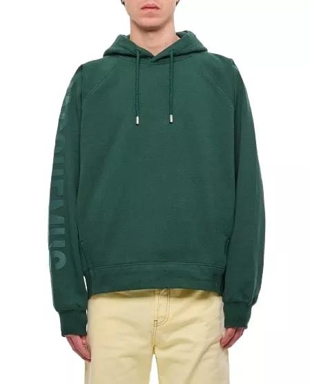 Jacquemus - Typo Cotton Sweatshirt - Größe L - green