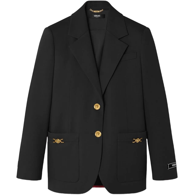 Versace Übergangsjacke Jackets Black schwarz