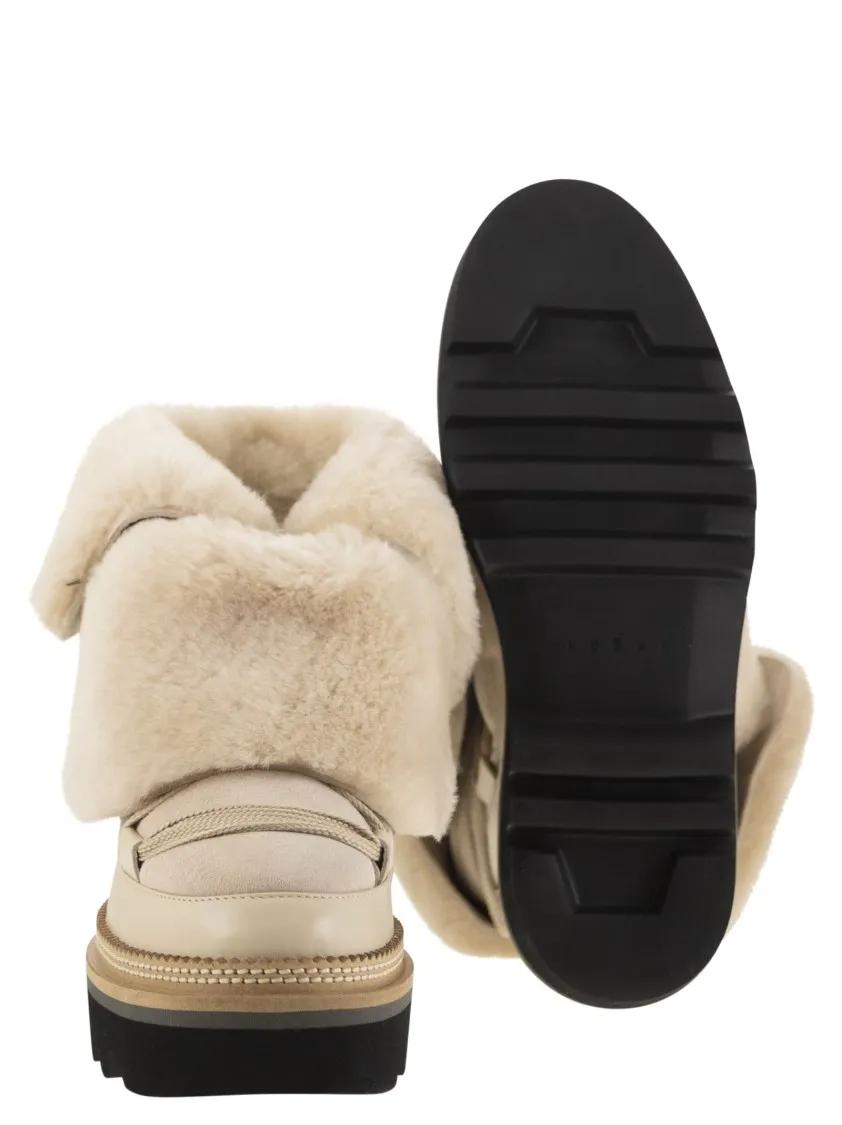 Thumbnail - Hogan Stiefel - H675 - After-Ski Boots - Gr. 39 (EU) - in Beige - für Damen