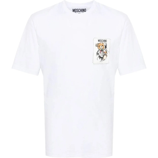 Moschino  T-shirts and Polos White weiß