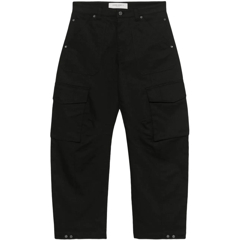 Golden Goose Jeans à jambe droite Trousers Black schwarz