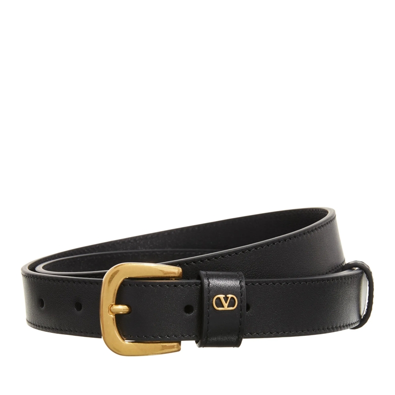 Valentino Garavani Ledergürtel VLogo Signature Belt Nero