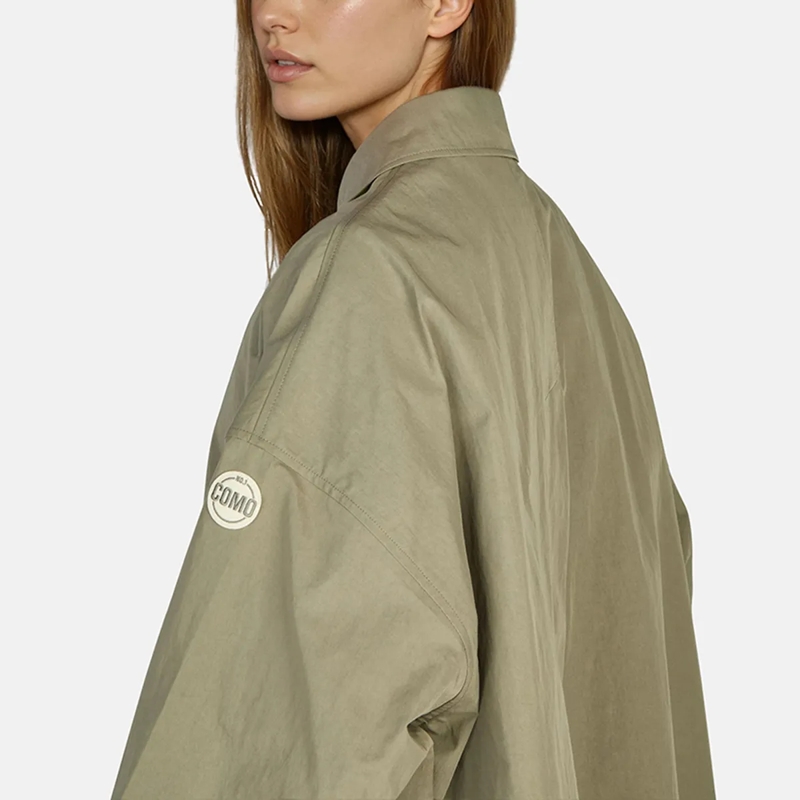 No1 Como Trenchcoat Trenchcoat CLAIRE hell-grün(Image 4)