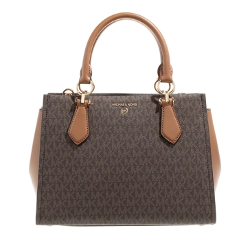 Michael Kors Md Satchel Brown Acorn Tote