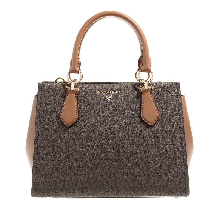 Michael Kors Md Satchel Brown Acorn Tote