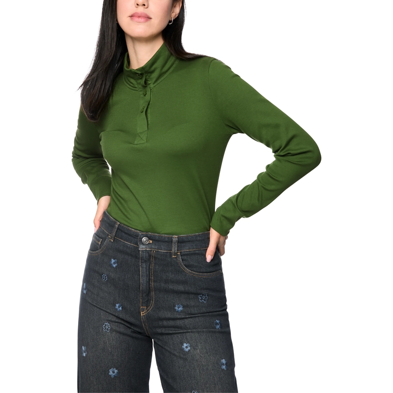 Marc Cain Top T-Shirt garden green new(Image 6)