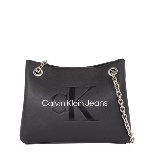 Calvin Klein Calvin Klein Sculpted Schwarze Schultertasche K60K Schwarz Sac à bandoulière