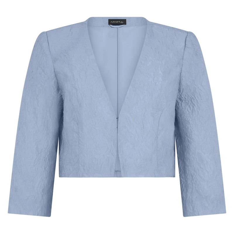 Apart Blazer Bolero hell-blau