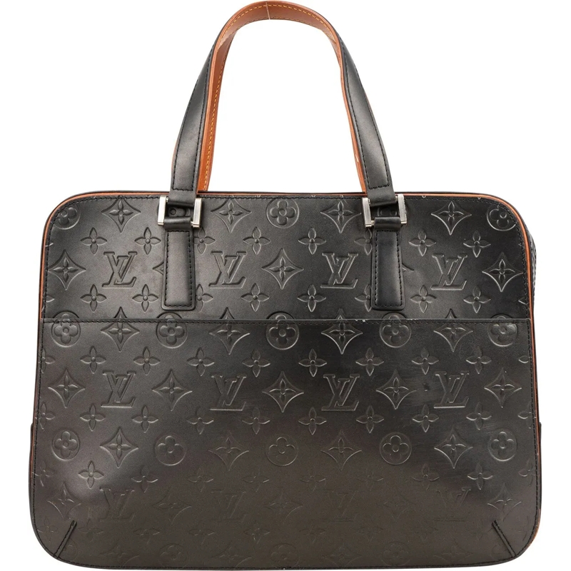 Louis Vuitton Tote Louis Vuitton Canvas Monogram Mat Malden Handbag schwarz