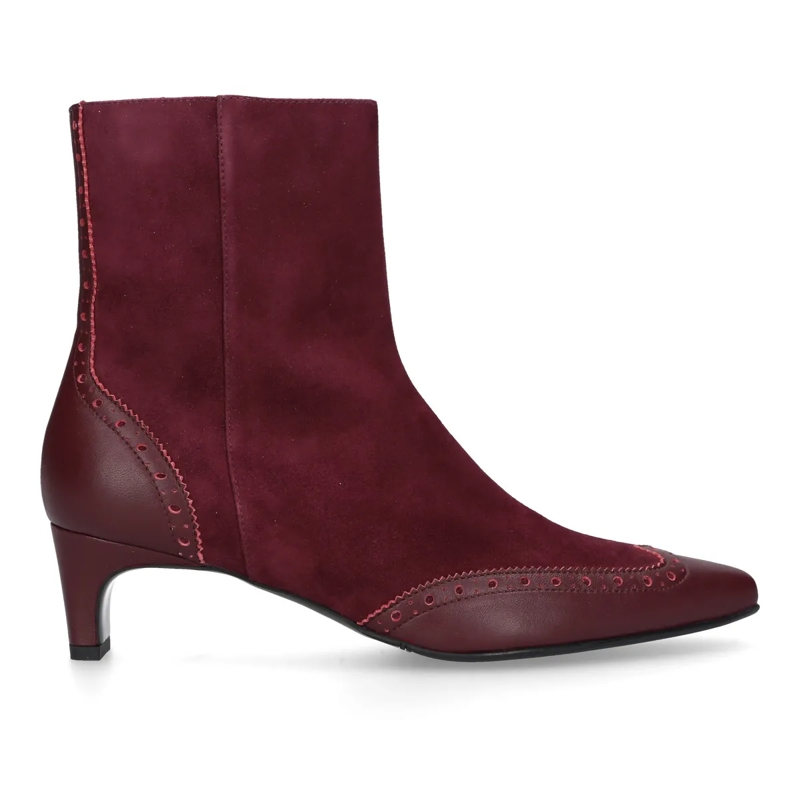 Henry Stevens Bottes Chelsea Stiefeletten Madison ZB40 bordeaux