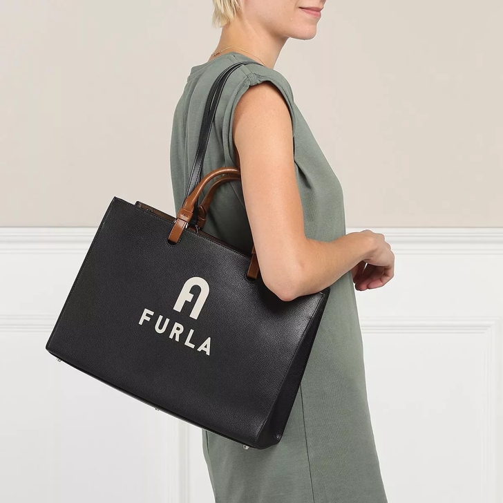 NWT FURLA ERA Tote S Nero WB00421_BX1144_1007_O6000