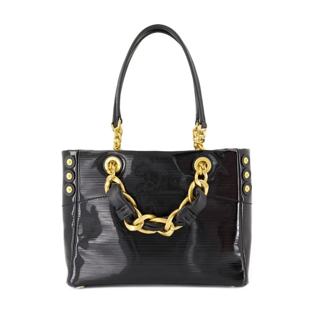 Balmain Hobo bags 1945 Soft Small Shopper Bag Leather Black in zwart