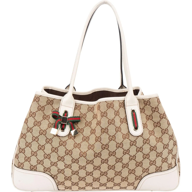 Gucci Schultertasche Gucci GG Monogram Princy Handbag braun
