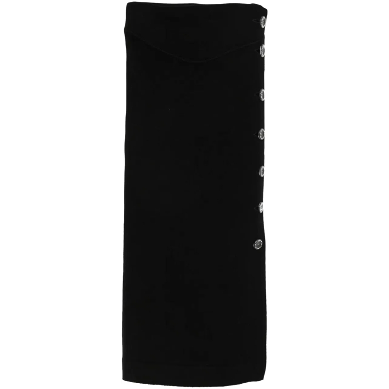 Vivienne Westwood Jupe midi Pamela Skirt Black schwarz