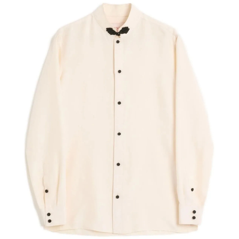 Valentino Garavani Haut décontracté Shirts Cream weiß