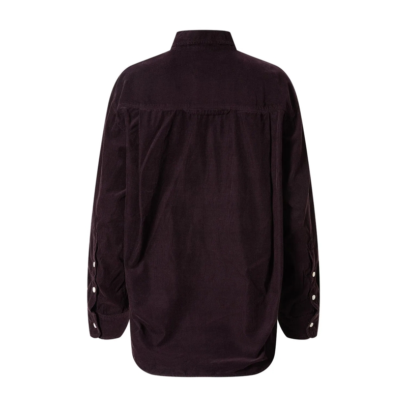 Citizens Of Humanity Chemisier Hemdbluse Kayla aus Baumwolle lila(Image 2)