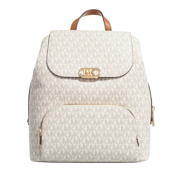 White deals mk backpack