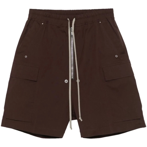 Rick Owens Kurze Hosen Shorts Brown schwarz