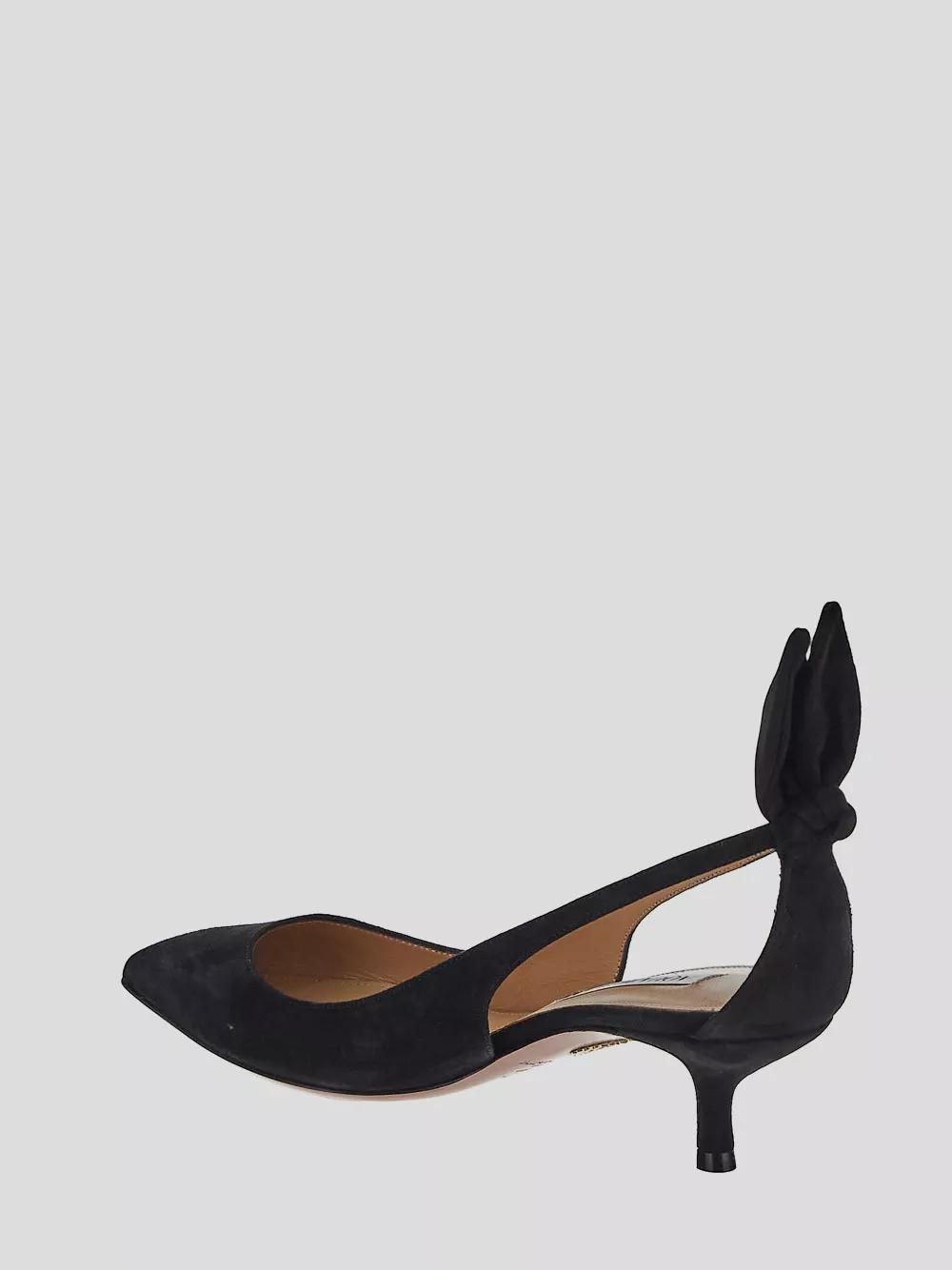 Thumbnail - Aquazzura Hohe Schuhe - Bow Tie Pump 50 - Gr. 37 (EU) - in Schwarz - für Damen