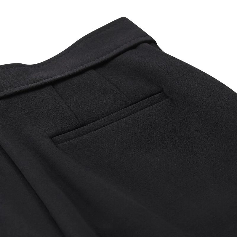 Valentino Garavani Stoffhose Regular-Fit Hose aus Wolle schwarz(Image 6)