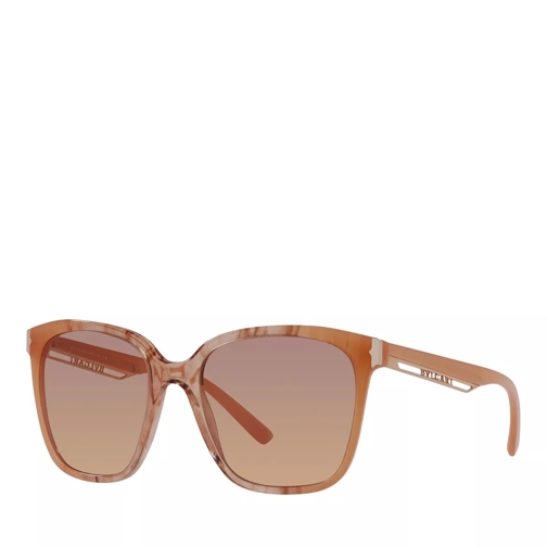 BVLGARI Sunglasses 0BV8245 Opal Peach Striped Gradient Lunettes de soleil