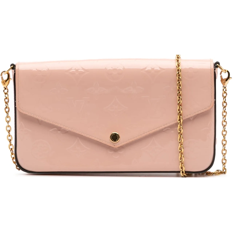 Louis Vuitton Sac à bandoulière Monogram Vernis Pochette Felicie rose