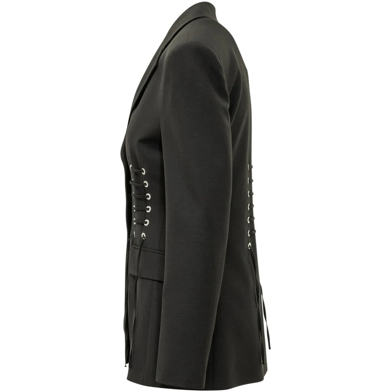Pinko Blazer Blazer Hummer con Dettagli Intrecciati schwarz(Image 3)