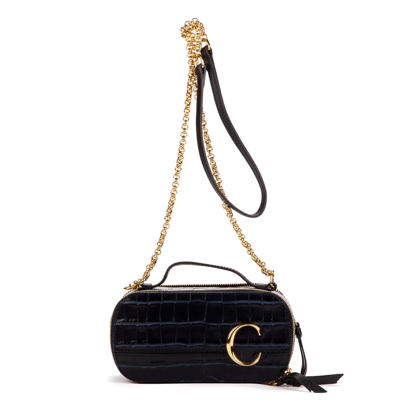 Chloé Crossbody Bag Eyewear Mini marineblau