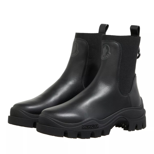 Moncler Woman Boots Black Ankle Boot