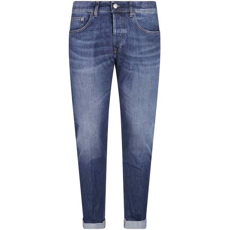 Dondup Jeans mit geradem Bein Icon Jeans Blue blau