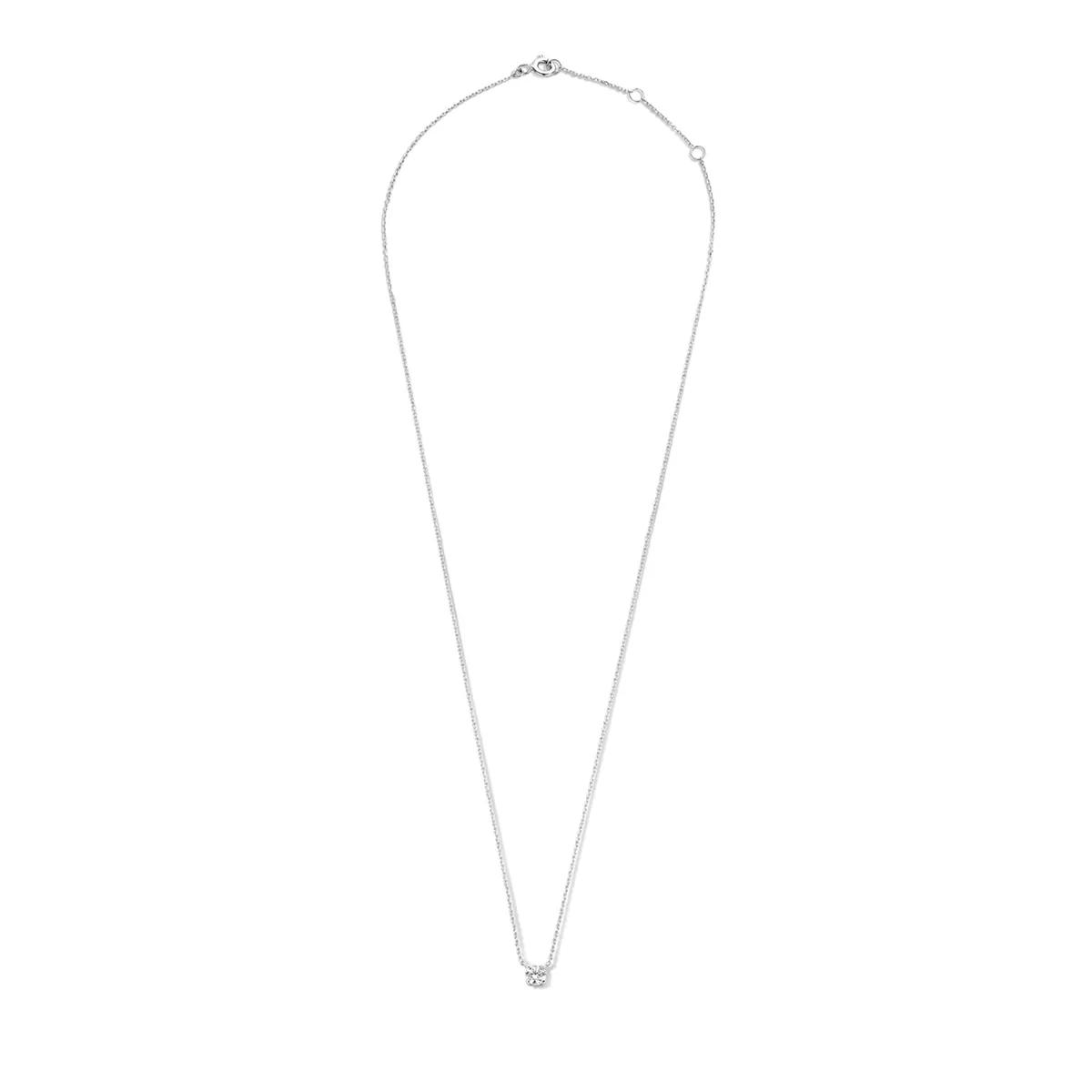 Thumbnail - Isabel Bernard Halskette - Saint Germain Hã©Lione 14 Karat Necklace With Zirc - Gr. unisize - in Silber - für Damen