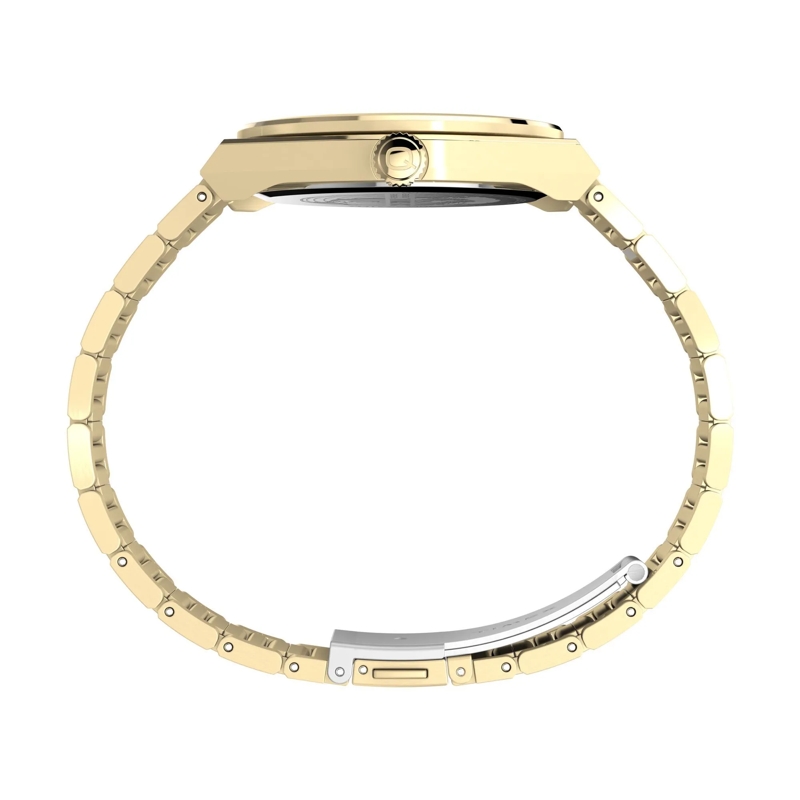 Timex Quarzuhr Quarz-Analoguhr Q Timex® Continental Day And Date gold(Image 2)