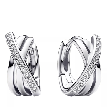 Pandora Sterling silver Cubic Zirconia Silver Band