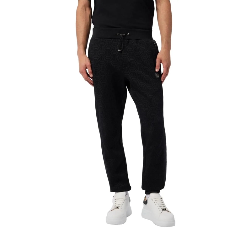 Philipp Plein Jogginghose Composed Jogger Pants Monogram Monogram schwarz(Image 2)