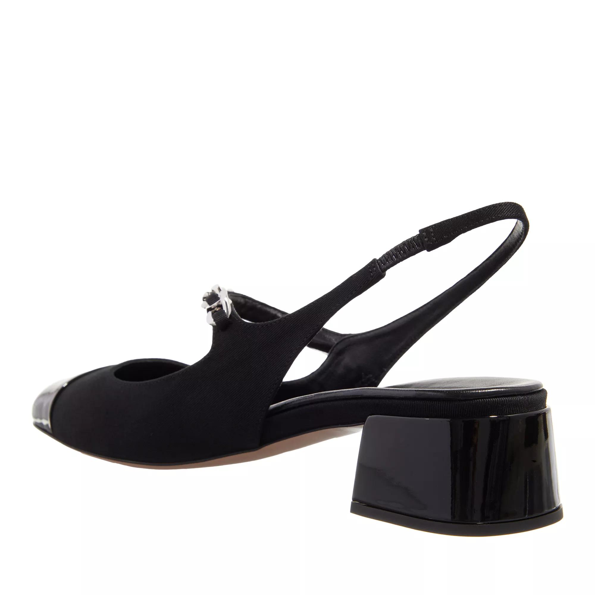 Miu miu fashion black platform heels