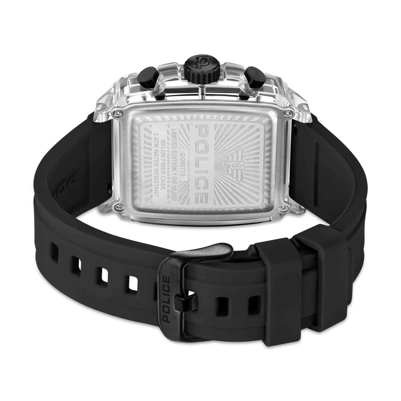 Police Automatikuhr Quarzuhr Clout bunt