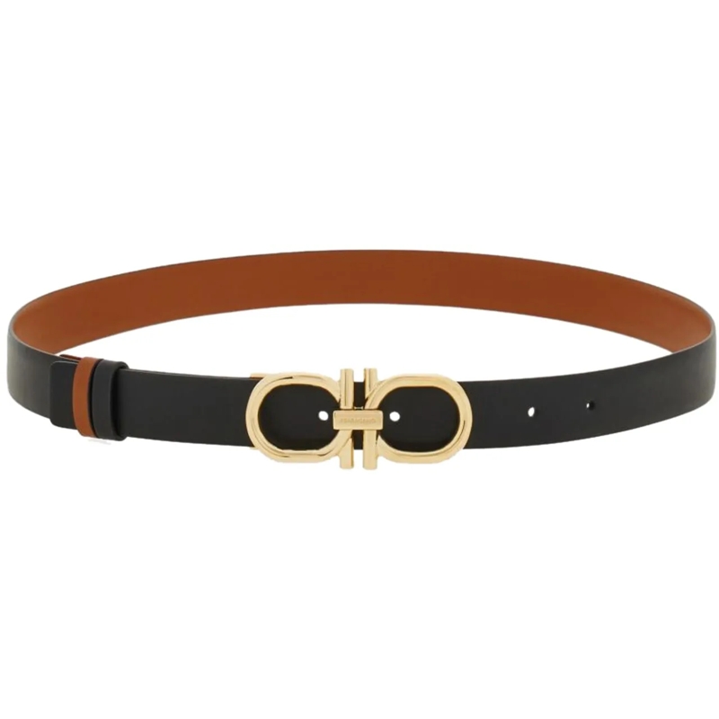 Salvatore Ferragamo Gürtel Belts Black schwarz