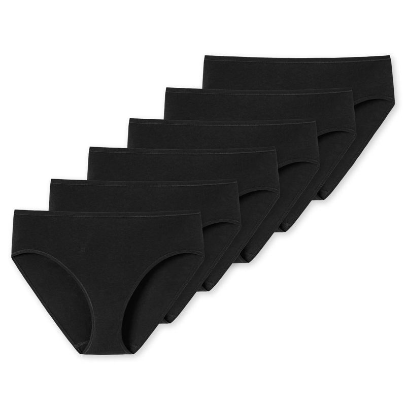 SCHIESSER  6er Pack schwarz