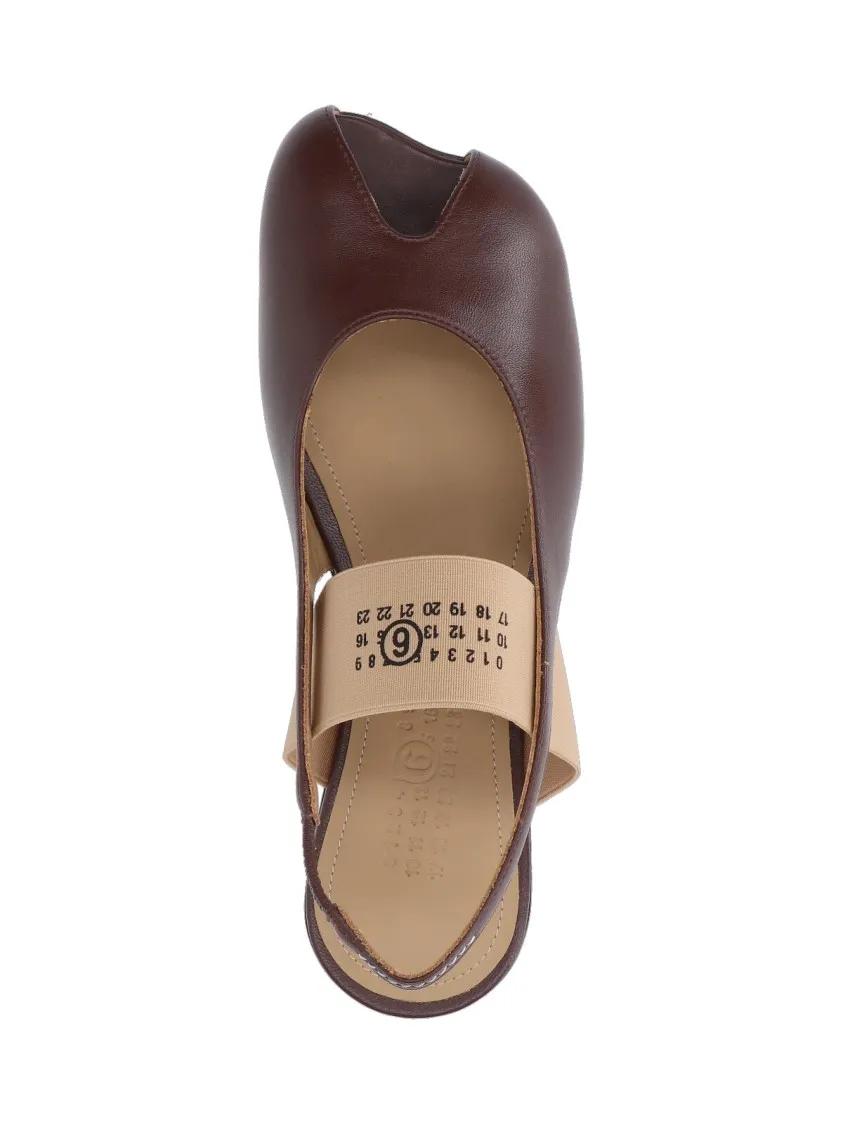 Thumbnail - Rounded-Toe Minimal Flats – Brown - Gr. 41 (EU) - in Braun