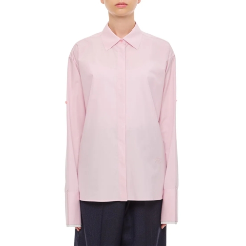 Loewe Shirts Turn-Up Shirt Pink