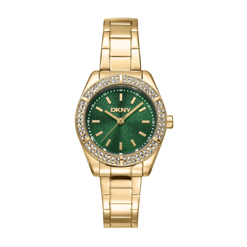 DKNY Quarzuhr Quarzuhr Evening Watch gold