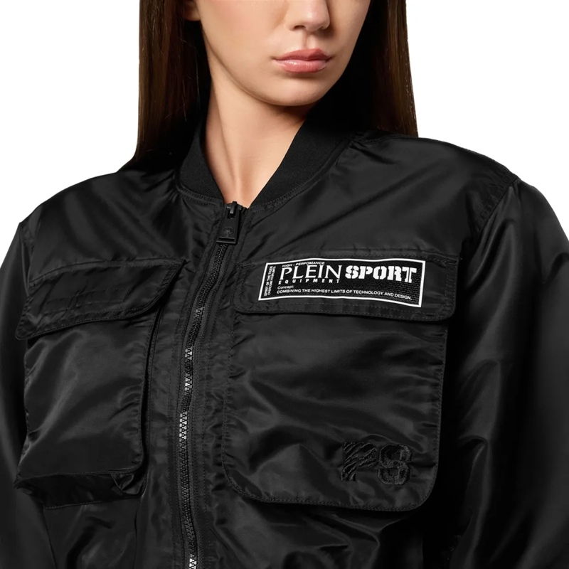 Plein Sport Daunenjacke Bomberjacke schwarz(Image 5)